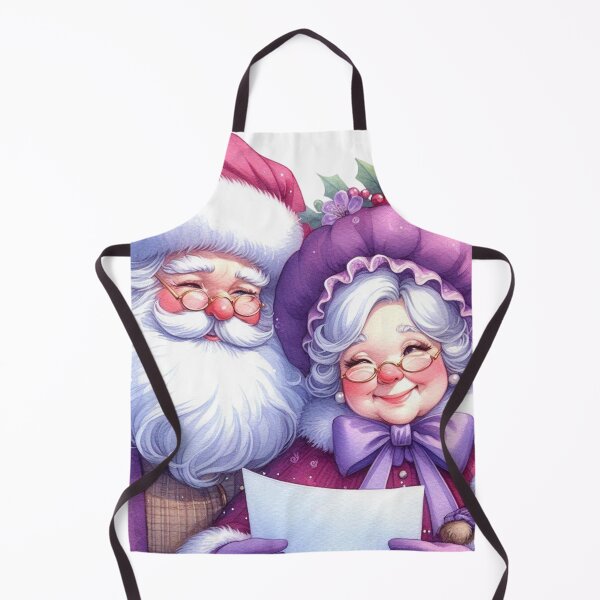 Item preview, Mr. and Mrs. Clause in Purple designed and sold by DesignsbyVelvet.