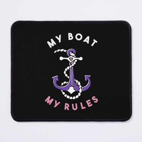 Item preview, My Boat My Rules Anchor and Rope designed and sold by HandicraftArt.