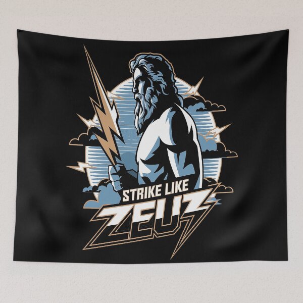 Item preview, Zeus is the God of Thunder designed and sold by Thompika.