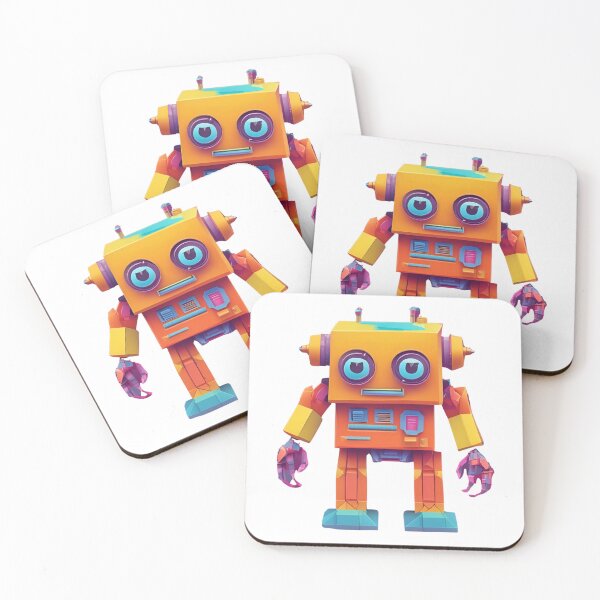 Item preview, Boxy Yellow Robot designed and sold by UNK-Fatigues.