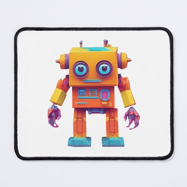Item preview, Boxy Yellow Robot designed and sold by UNK-Fatigues.