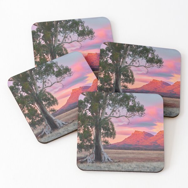 Item preview, Flinders Ranges - Cazneaux Tree Sunrise Wilpena Pound designed and sold by Adam Gormley.