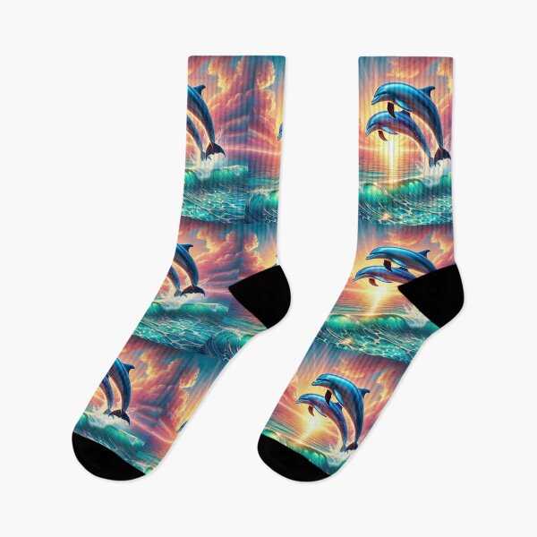 Item preview, Dancing Dolphins: Sunrise Splendor designed and sold by Meta2Physical.