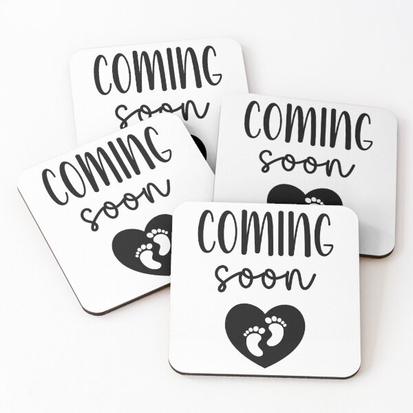 Item preview, Coming Soon Baby Announcement designed and sold by NesaArtSpace.