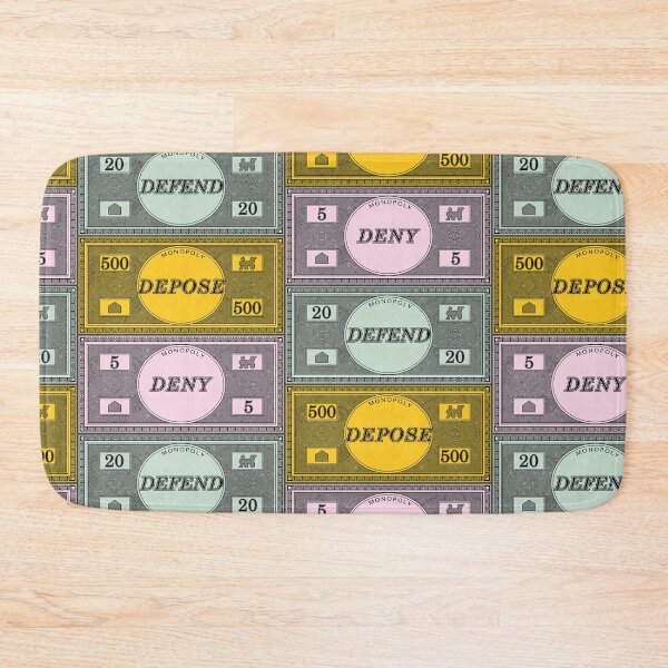 Item preview, DENY DEFEND DEPOSE Monopoly Money designed and sold by brehto.