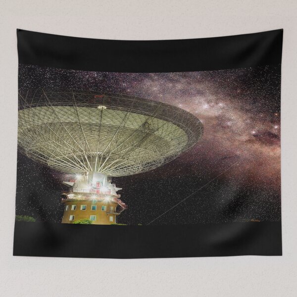 Item preview, The Dish Parkes - Outback NSW Australia Milky Way Night designed and sold by Adam Gormley.