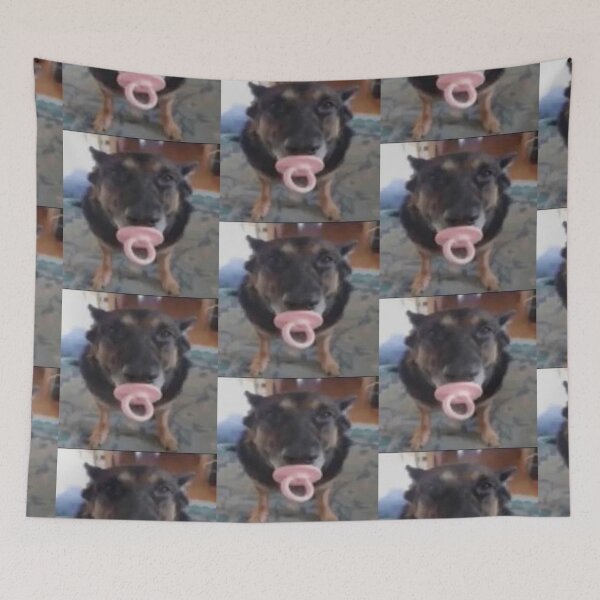 Item preview, Dog with da binky designed and sold by KlutzTheKing.