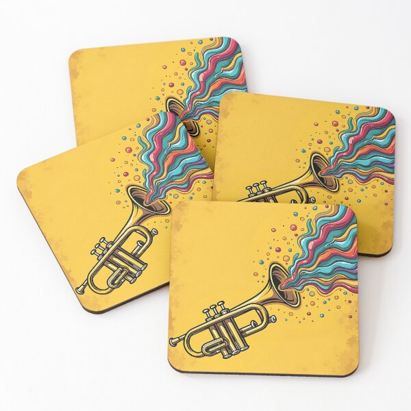 Item preview, Retro Speaker Silhouette Bold Yellow Music designed and sold by RadDeck.