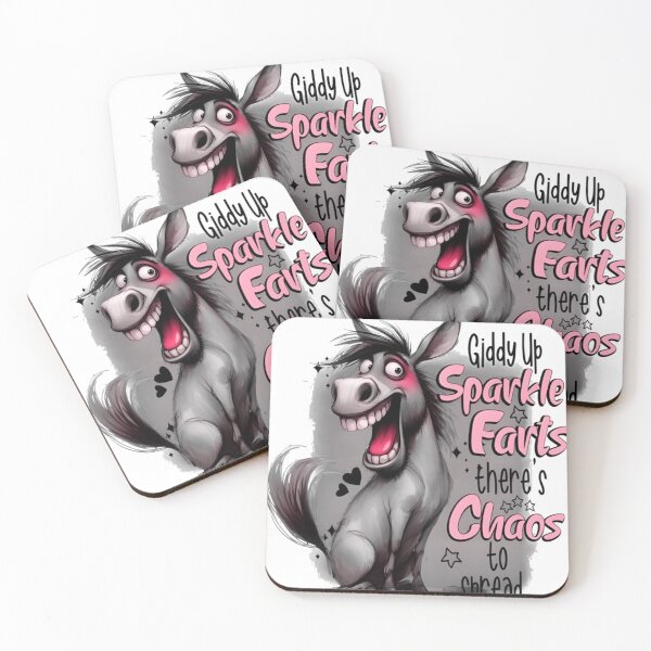 Item preview, giddy up sparkle farts there's chaos to spread  designed and sold by Adriana-PA.