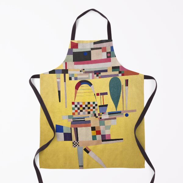 Item preview, Wassily Kandinsky Yellow Painting designed and sold by maniacfitness.