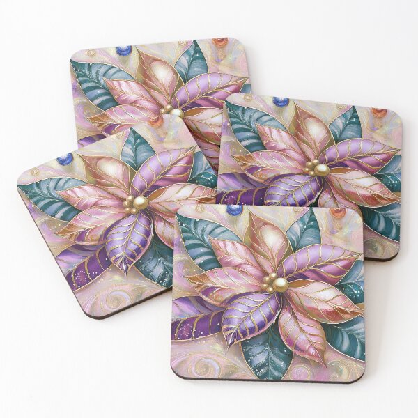 Item preview, Poinsettia Elegance designed and sold by Susan Rydberg.