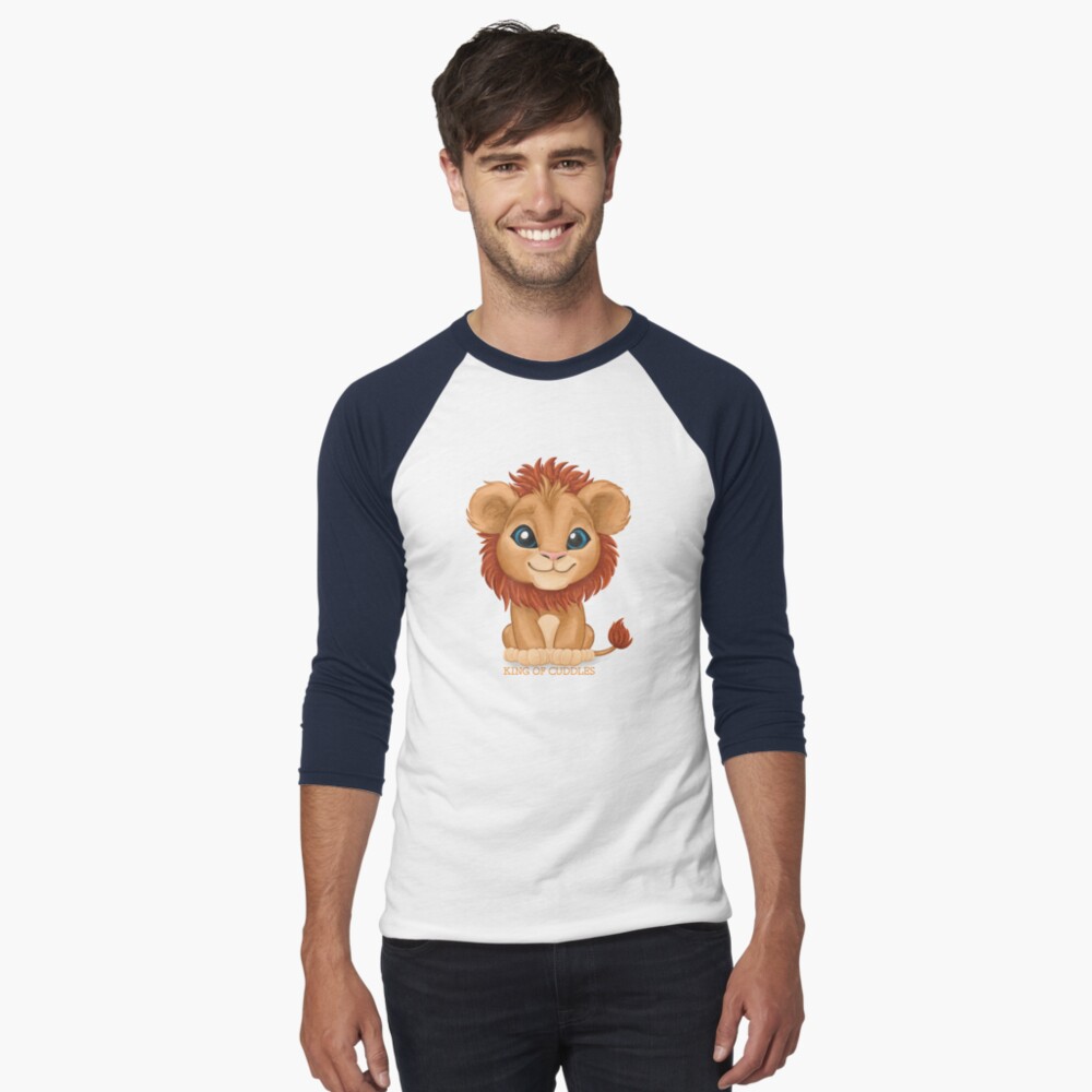Item preview, Baseball ¾ Sleeve T-Shirt designed and sold by rinalynnedotcom.