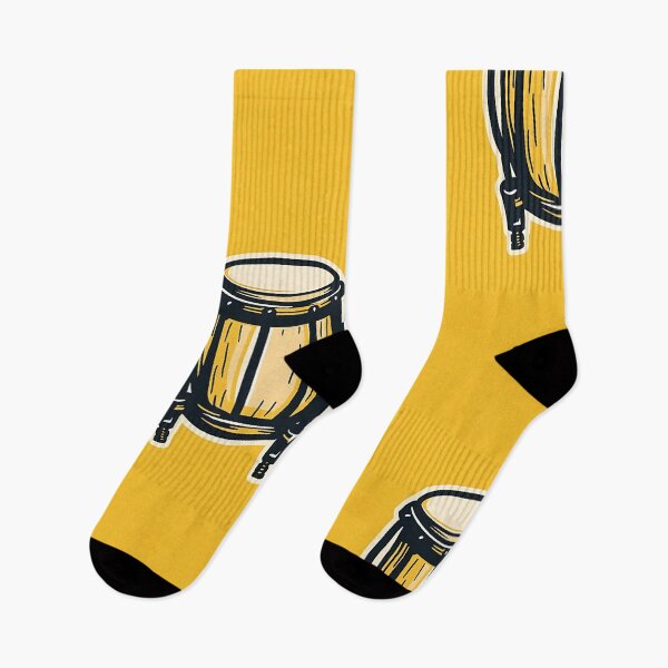Item preview, Music Notes Yellow and Black Harmony designed and sold by RadDeck.