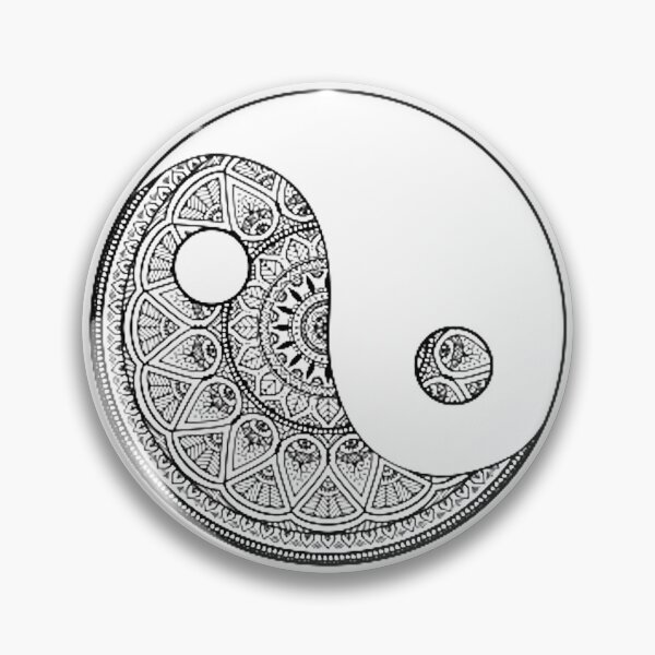 Artikelvorschau, Madala Yin Yang: Die Dualität umarmen entworfen und verkauft von Earth Nature Creations.