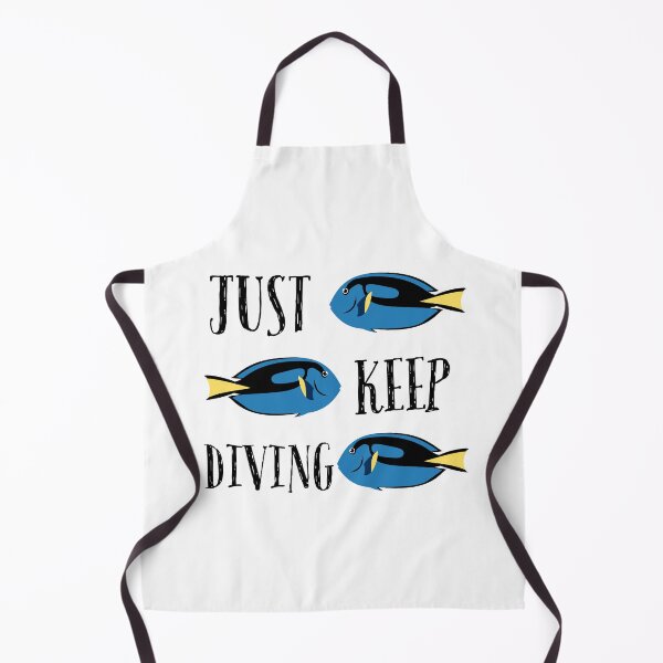 Item preview, Just Keep Diving Funny T-Shirt Ocean designed and sold by TheDiveShirt.