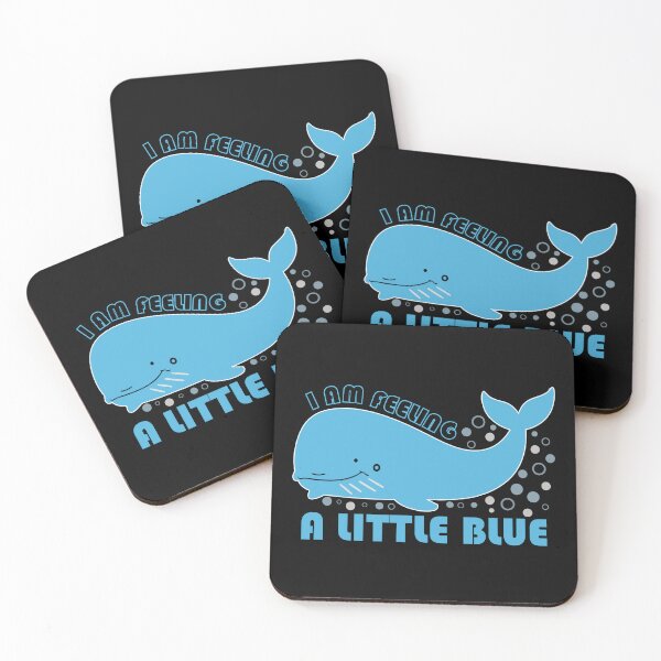 Item preview, Feeling Whale Blue designed and sold by HarmonyCreation.