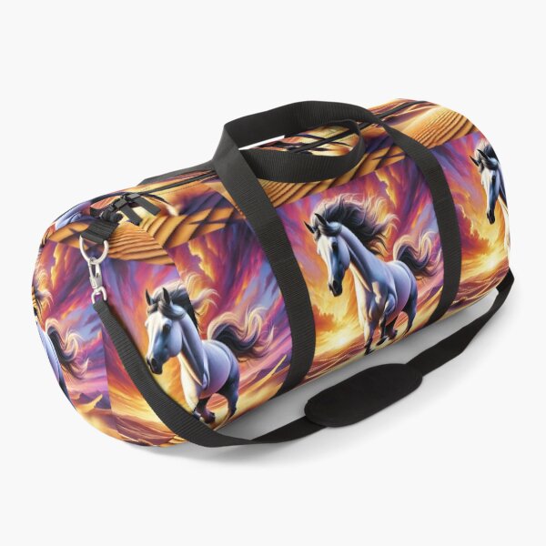 Item preview, Majestic Freedom: Wild Horse in a Desert Sunset designed and sold by Meta2Physical.