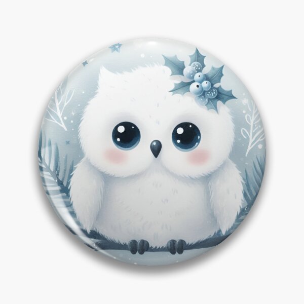 Item preview, Merry Christmas Owl designed and sold by MusesWhispers.