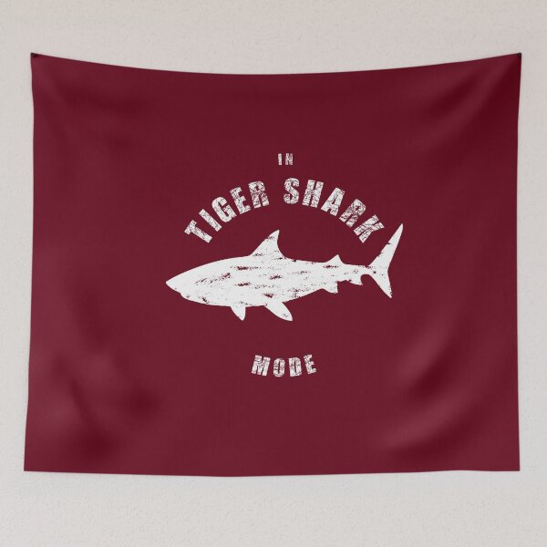 Item preview, In Tiger Shark Mode, Unique designed and sold by villacreativa.