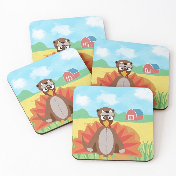 Item preview, Definitely An “Otter” (Not A Turkey) - Full Background  designed and sold by TheAutumnOtter.