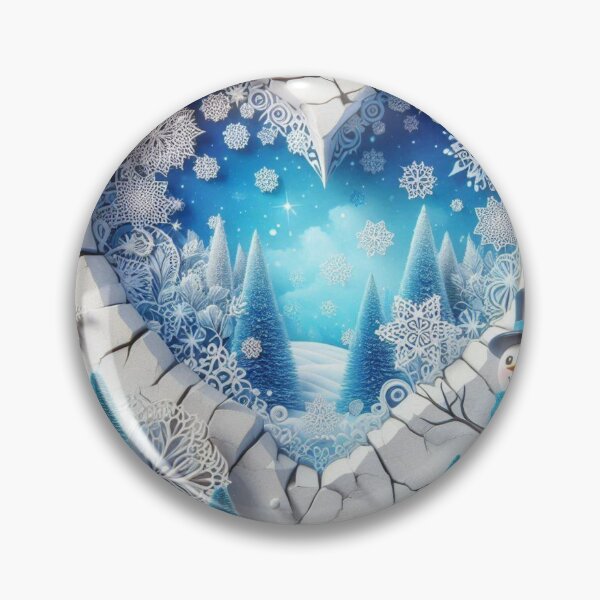 Item preview, 3d Winter Heart designed and sold by DesignsbyVelvet.