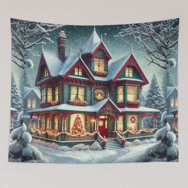 Item preview, Victorian Christmas Splendor: A Festive Winter Wonderland designed and sold by Meta2Physical.