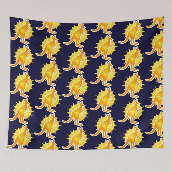 Item preview, Golden Kangaroo Radiating Sunlight designed and sold by ChrisButler.