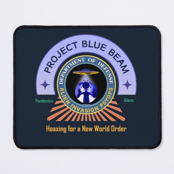 Item preview, Project Bluebeam Alien Psyop Division Tee – Spreading Chaos, One UFO at a Time designed and sold by Sanctum Icons.