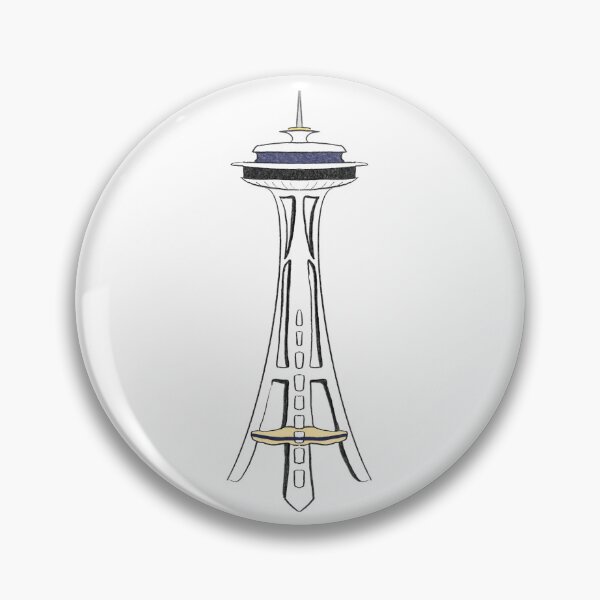 Item preview, Seattle Space Needle designed and sold by DoodleBren.