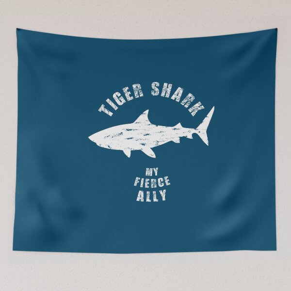 Item preview, Tiger Shark - My Fierce Ally, Unique designed and sold by villacreativa.