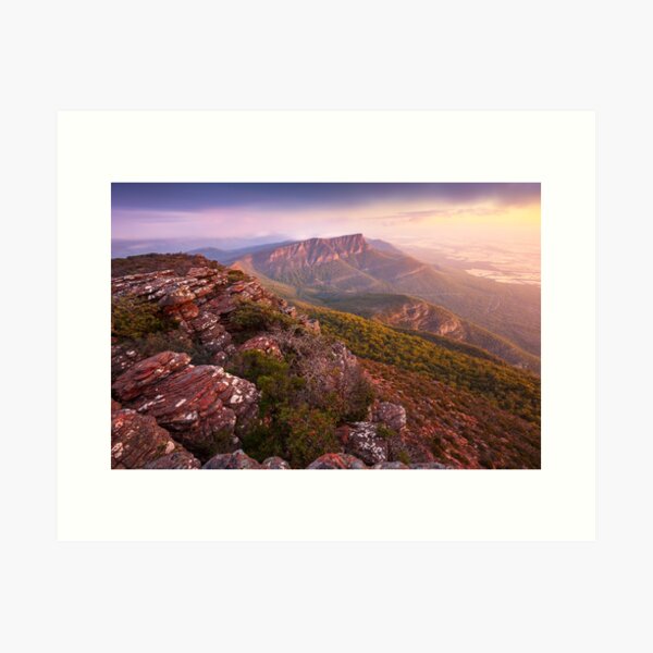 Item preview, Redmans Bluff from Mt William, Grampians, Australia designed and sold by Michael Boniwell.