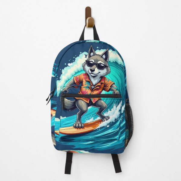 Item preview, Surfing Wolf designed and sold by PattaZone.