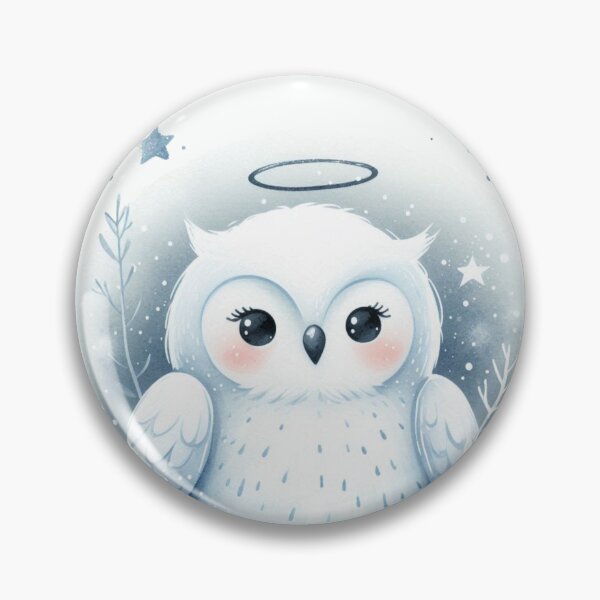 Item preview,  Cute Snowy Owl designed and sold by MusesWhispers.