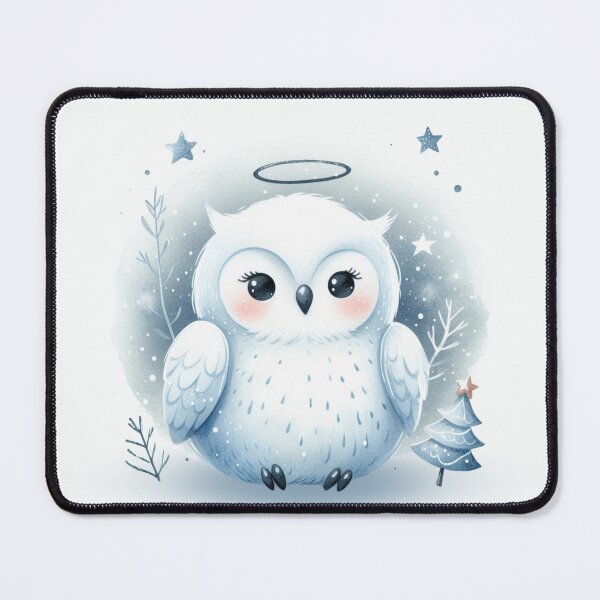 Item preview,  Cute Snowy Owl designed and sold by MusesWhispers.