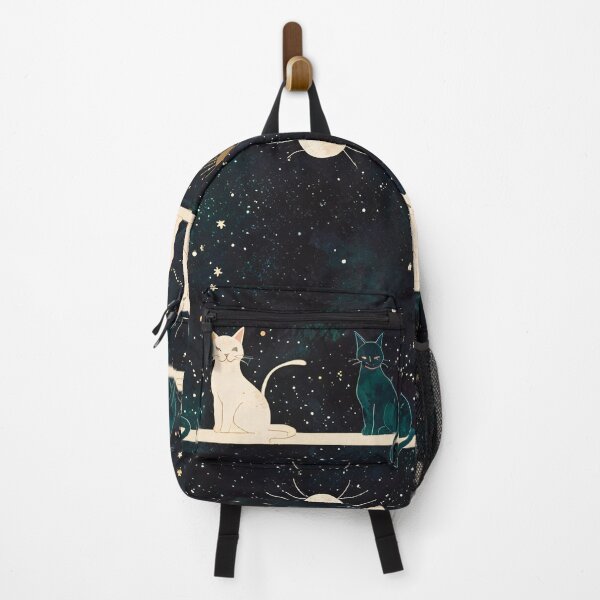 Item preview, Cats in night sky designed and sold by KiraChie.