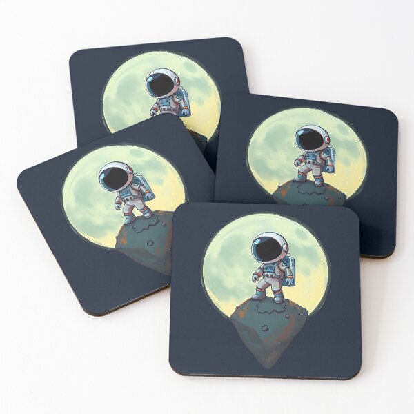Item preview, Tiny Astronaut on Floating Moon Rock designed and sold by ChrisButler.