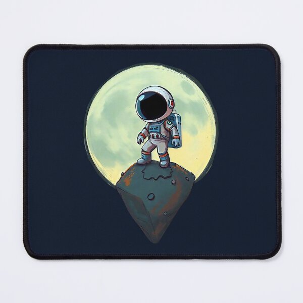 Item preview, Tiny Astronaut on Floating Moon Rock designed and sold by ChrisButler.