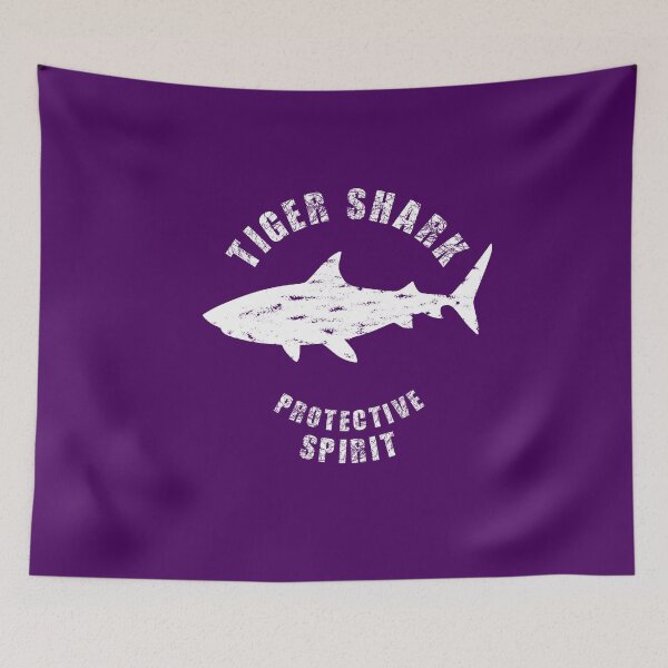 Item preview, Tiger Shark - Protective Spirit, Unique designed and sold by villacreativa.