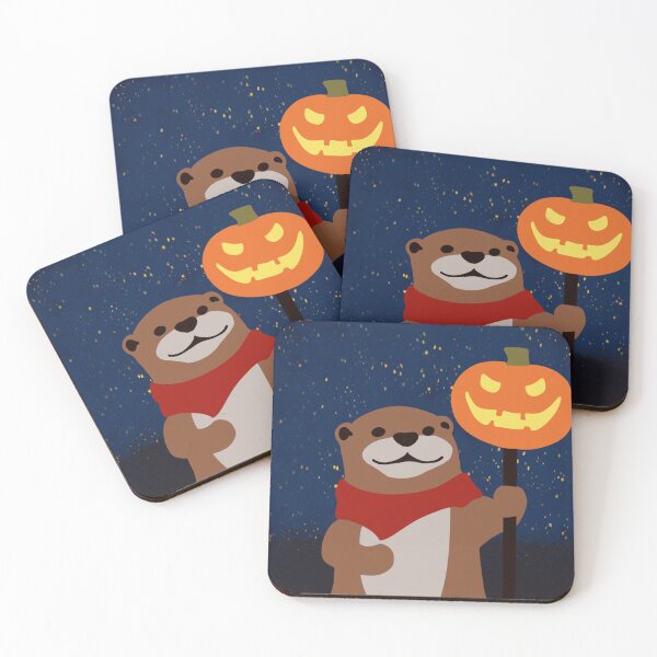 Item preview, Halloween Otter - Full Background  designed and sold by TheAutumnOtter.