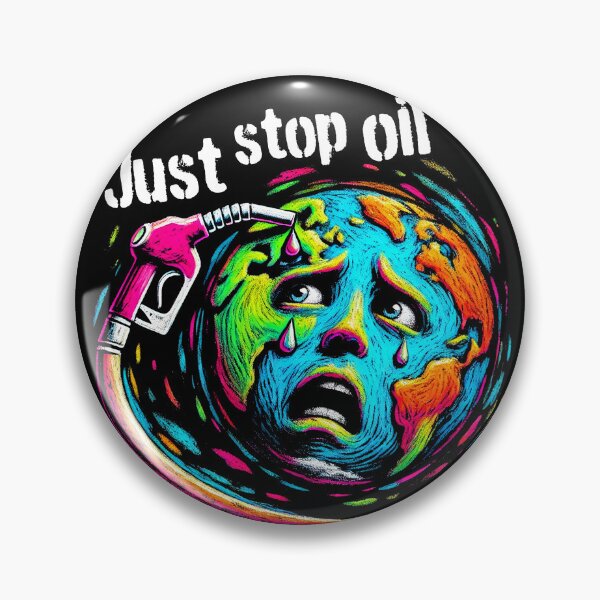 Item preview, Just Stop Oil - Save the Earth Climate Change Activism Design designed and sold by Tabu Touch.