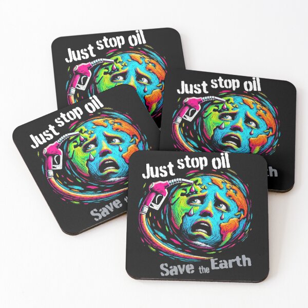 Item preview, Just Stop Oil - Save the Earth Climate Change Activism Design designed and sold by Tabu Touch.