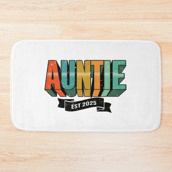 Item preview, Colorful Vintage Auntie  Typography Design designed and sold by RubyCollection.