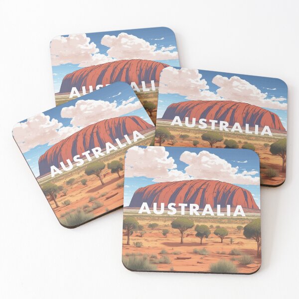Item preview, Uluru Australia Pop Art designed and sold by GhumGham.