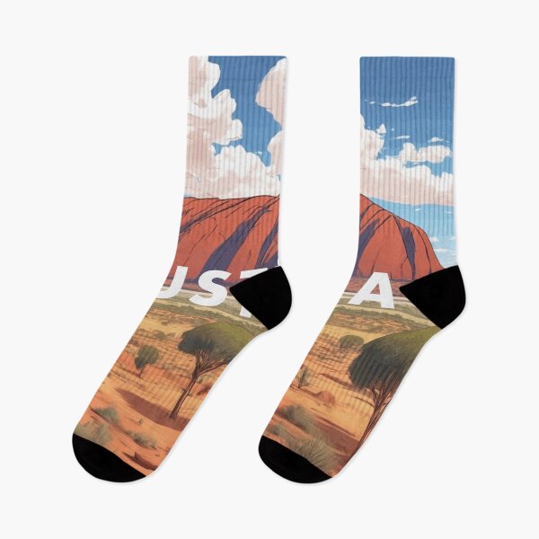 Item preview, Uluru Australia Pop Art designed and sold by GhumGham.