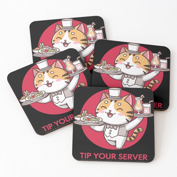 Item preview, Restaurant Server designed and sold by Funny Vintage Stickers And T-Shirts.