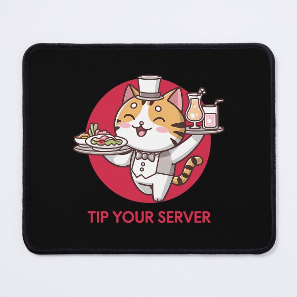 Item preview, Restaurant Server designed and sold by Funny Vintage Stickers And T-Shirts.
