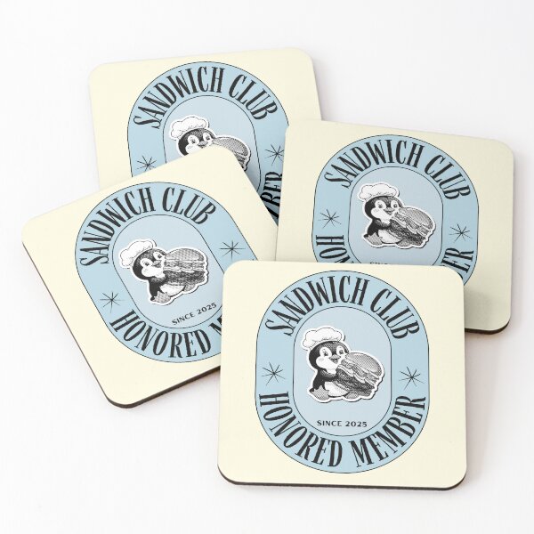 Item preview, Penguin Eating Club Sandwich | Sandwich | Gobble Gala  designed and sold by Kids GobbleGala.