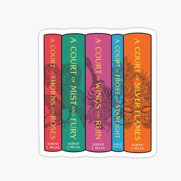 Item preview, ACOTAR Book Spines designed and sold by MtLivingDesigns.