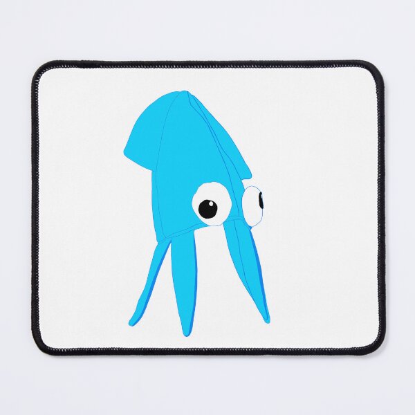 Item preview, Light Blue Squid designed and sold by DoodleBren.