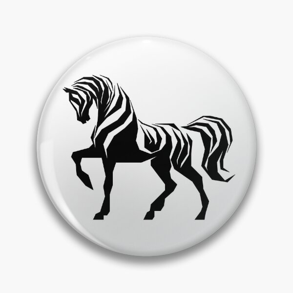 Item preview, Majestic Geometric Horse designed and sold by the Zarock Shop.